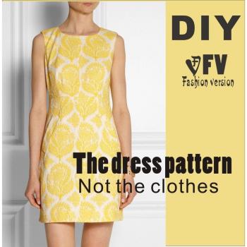 Sewing Pattern for Women's Dress BLQ-63