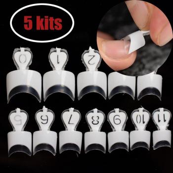 Kit de Manicura Francesa DIY: Puntas Transparentes Cuadradas