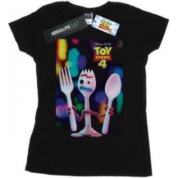 Camiseta de Algodón Disney Toy Story 4 Forky para Mujer