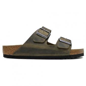 Birkenstock Arizona Sandalen in geöltem Leder