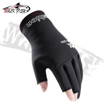 WALK FISH Antislip Vingerloze Handschoenen voor Wintersport