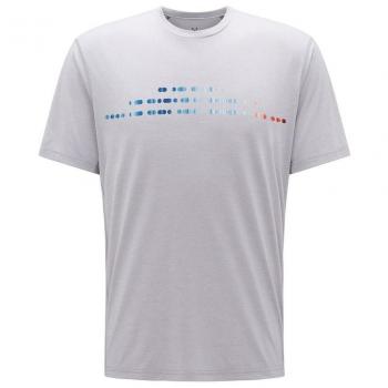 T‑shirt Hombre gris claro Haglofs Ridge de manga corta