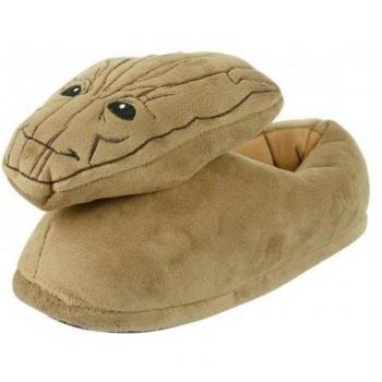 Guardians Of The Galaxy Childrens Groot Slippers 10-11 Brown