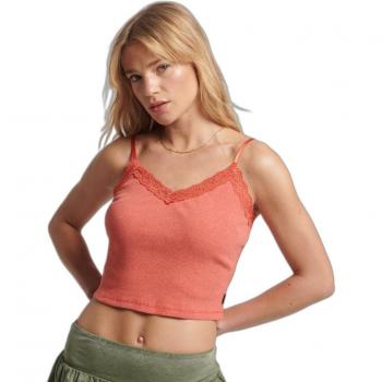 Camisole-Top mit Spitzenbesatz, Damenmode von Superdry