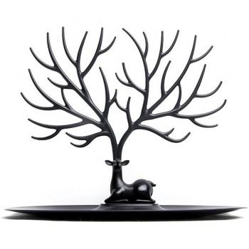 Deer Head Necklace and Earring Organizer