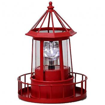 Éclairage Solaire LED 360° Rouge