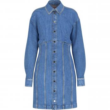 Mise en forme de robe denim Guess Miria