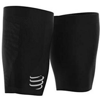 Manicotto di Compressione Coscia Compressport Under Control Quad Nero T4