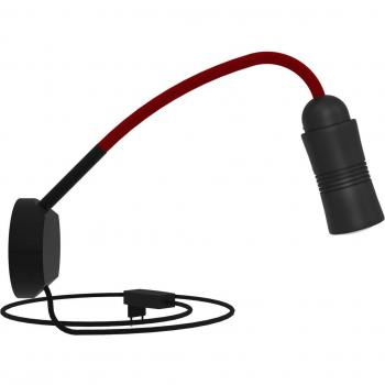 Top Light Neo! Flex Hotel II LED in Tono Nero-Rosso