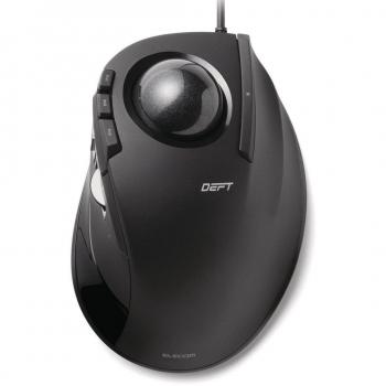 Elecom Deft Wired Ergonomic Optical Trackball 8 Button Gaming Mouse M-DT2UR