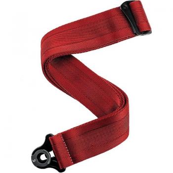 D'Addario 50BAL11 Gitaarband Met Autolock in Bloedrood