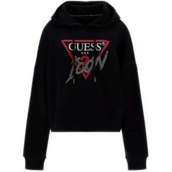 Sudadera Guess Icon negra talla XL
