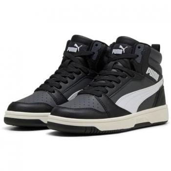 Puma Sneaker Rebound V6 Mid Junior Nero/White