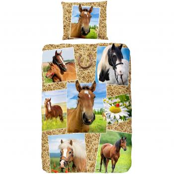 Bright Dawn Equine Duvet Cover