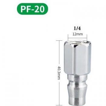 Conector de bloqueo automático tipo C