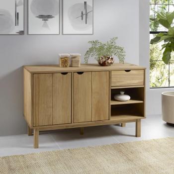 Buffet en bois massif de pin OTTA 114x43x73,5 cm