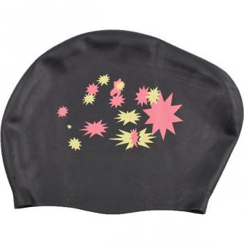 Elastic Silicone Swimming Cap for Women