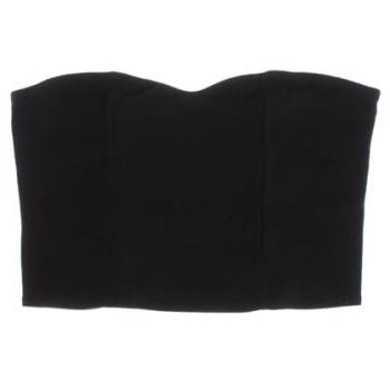 Top Senza Spalline Nero Femminile XS