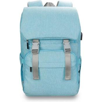 Mom’s Multi‑Task Backpack – Big Nappy Storage + USB Charger