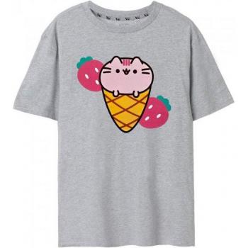 Pusheen T‑shirt NS7718: Tessuto Soft Cotton Rosa