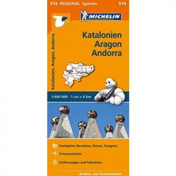 Michelin Katalonien, Aragon, Andorra: Straßen