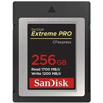 SanDisk Extreme Pro 256 GB CFexpress Typ B Speicherkarte bis zu 1700 MB/s