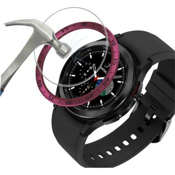 Screen Protector and Bezel Ring for Samsung Galaxy Watch 4 Classic 46mm/42mm