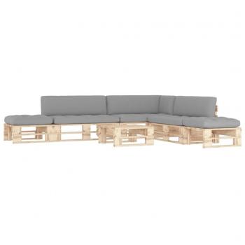 Conjunto de Móveis de Jardim em Paletes