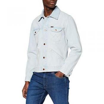 Chaqueta Wrangler ICONS, Denim Azul (BLUE RHAPSODY 13I), Talla S para Hombre