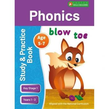 KS1 Phonics Study & Practice Book for Ages 5-7 (Years 1-2) Perfect for learning at home or use in the classroom