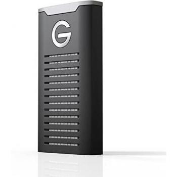 SanDisk Professional G-Drive 2 TB SSD Ultra-Rugged, tragbare Externe NVMe SSD, bis zu 1050 MB/s, USB-C