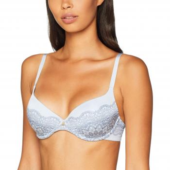 Palmers Damen T-Shirt BH, Blau, Größe 85D