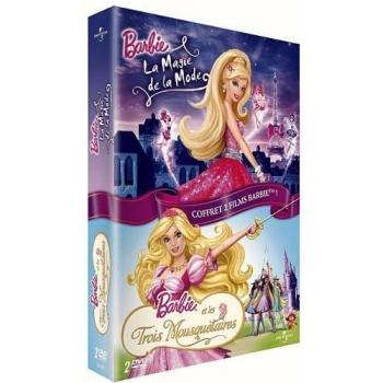 Coffret 2 DVD Barbie : Mode et Mousquetaires