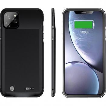 Aluminum Frame Charging Case with LED Display for iPhone 11 Pro Max