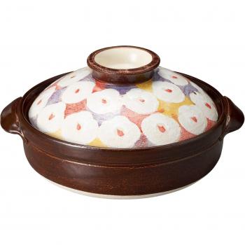 Tsubaki 6‑Unit Brown Clay Pot: 800 mL, Japanese Banko‑Yaki, Oven & Microwave Friendly