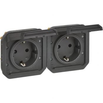 Legrand 069879L Plexo New Einsatz 2-f vorverdrahtete SSDO horizontal SL EB