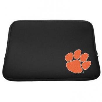 Black LTSC13-CLEM Laptop Sleeve for Clemson University by OTM Essentials