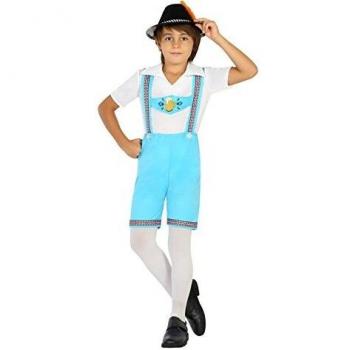 Disfraz Infantil Bavarois Azul y Amarillo