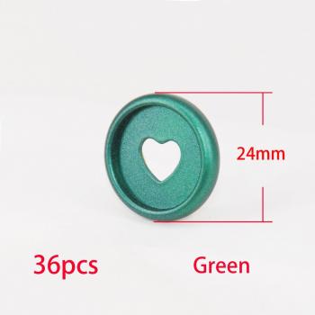 36pcs 24mm Planner Binder Discs