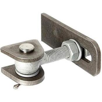 Paumelle de porte réglable 190x33x80x150x34x65x22x10mm brut Btl GAH