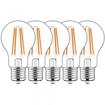 LED E27 7,0W warmweiß 5 Stück