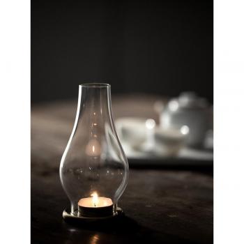 Bougeoir en Verre Transparent, Style Vintage et Fer Forgé, Nordique, pour Mariages, WB50ZT