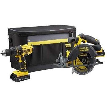 Stanley FATMAX 18V Taladro y sierra circular con baterías