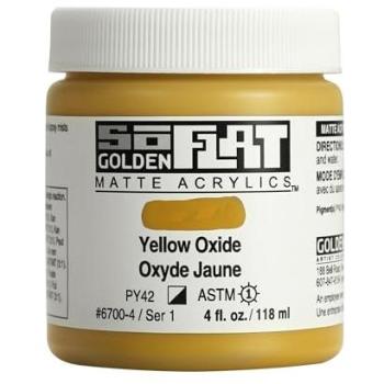 SoFlat 118 ml Acrylic Gold‑Yellow (Oxide) – S1