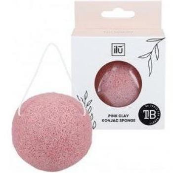KONJAC Éponge Argile Rose 1 u