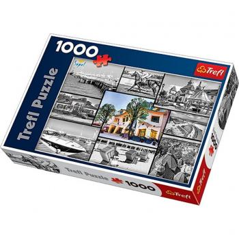 Trefl 10345 – Puzzle Sopot Polen Collage (1000 Teile)