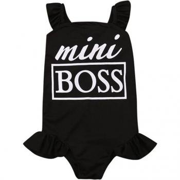 Nightfall Breeze Toddler Black Bikini