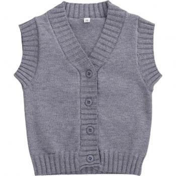 Girls' Autumn Sleeveless Jacket