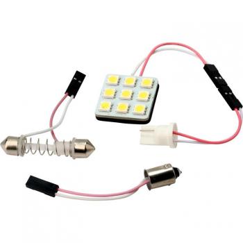 Kompatibel LED, för C5W / W5W samt BA9S