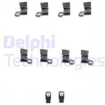 Delphi LX0432: Kit pastiglie freno e accessori